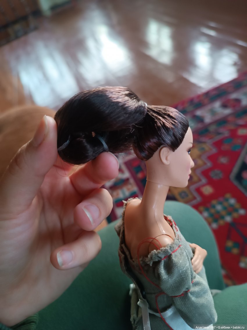 Прически за 5 минут — Волосы и парики для кукол: МК