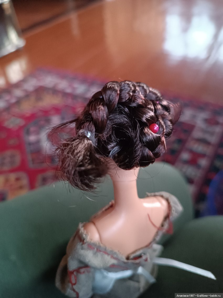 Прически за 5 минут — Волосы и парики для кукол: МК