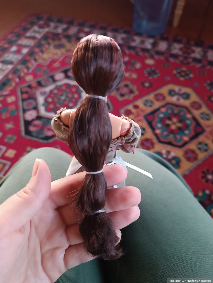 Прически за 5 минут — Волосы и парики для кукол: МК