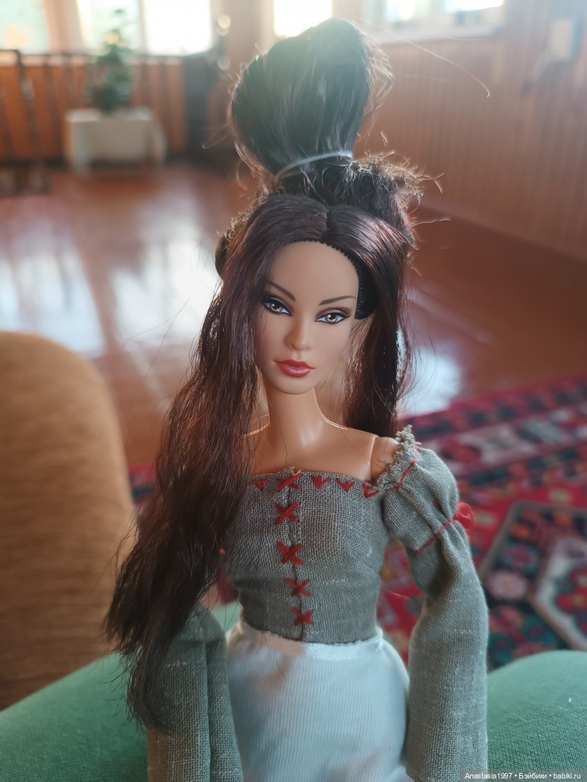 Прически за 5 минут — Волосы и парики для кукол: МК (фото 5)