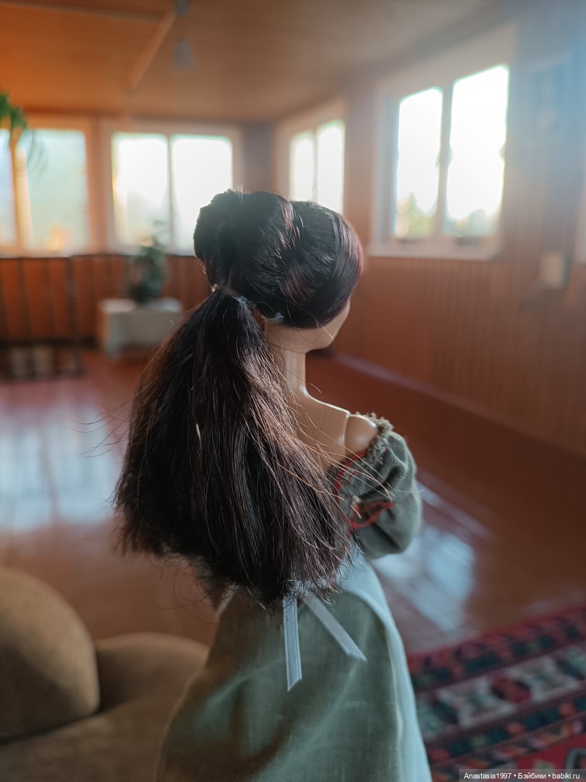 Прически за 5 минут — Волосы и парики для кукол: МК (фото 2)