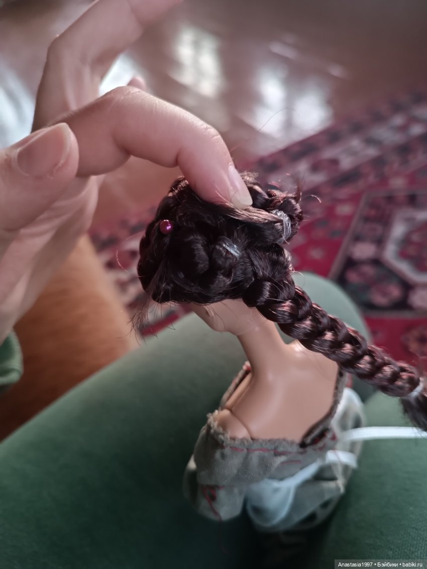 Прически за 5 минут — Волосы и парики для кукол: МК