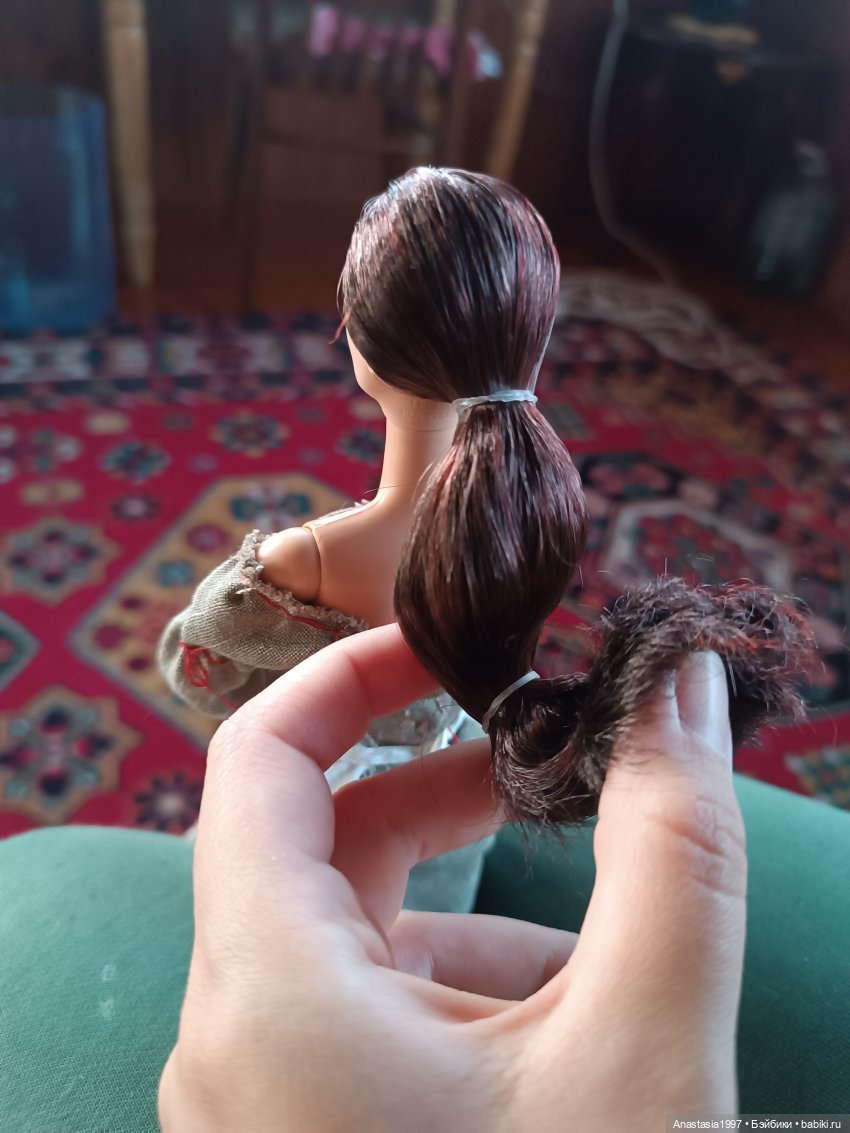 Прически за 5 минут — Волосы и парики для кукол: МК