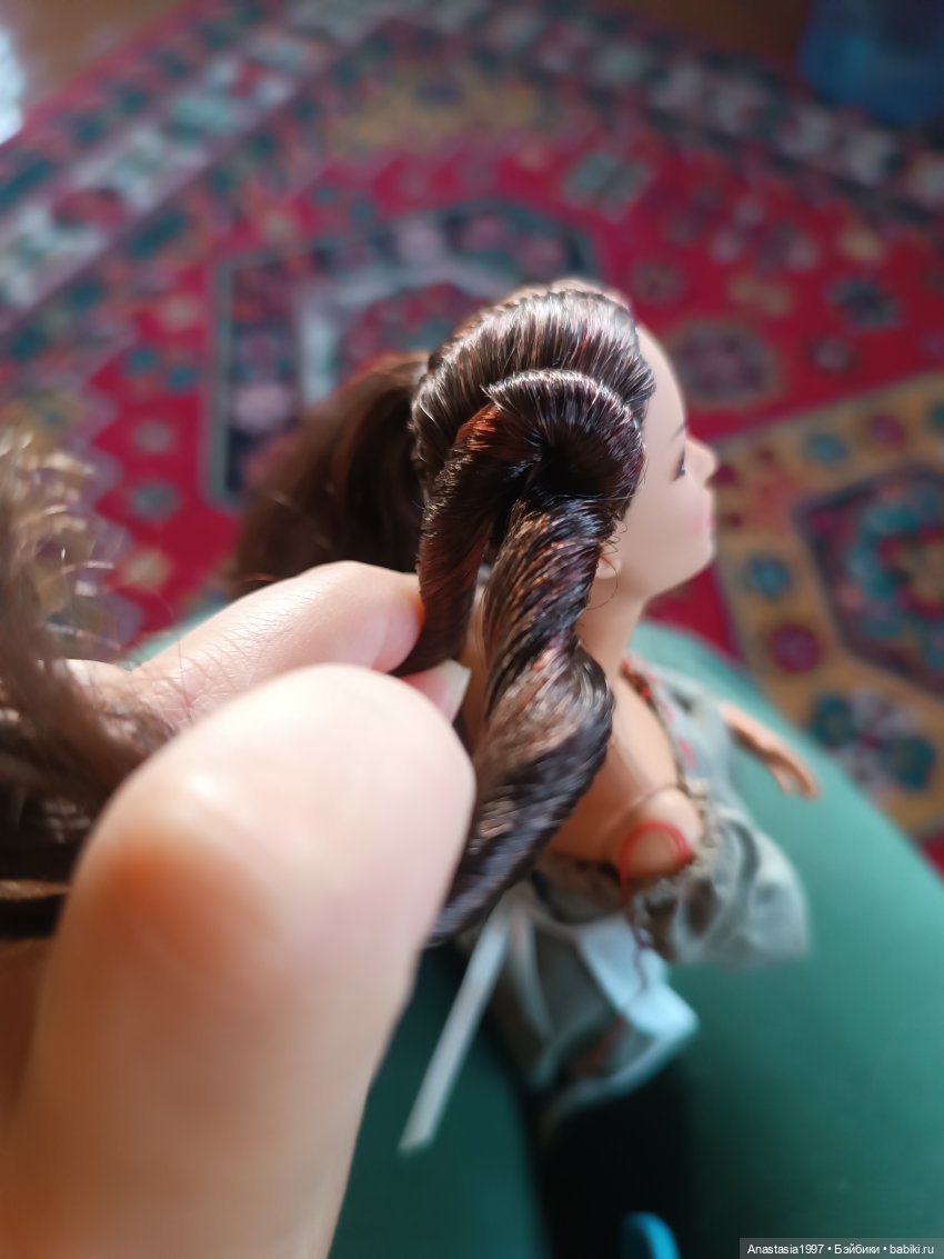 Прически за 5 минут — Волосы и парики для кукол: МК