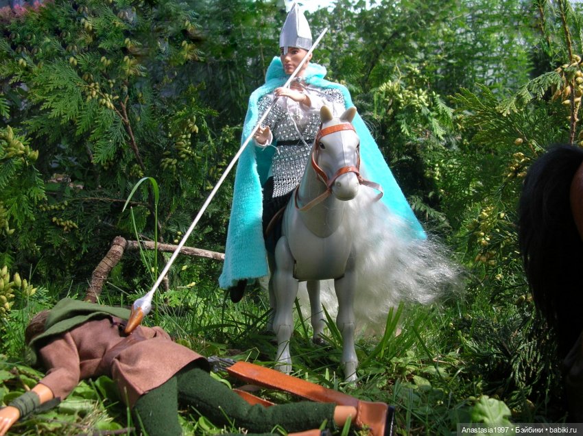 Легенды Шервуда /серия 10 /Гай Гисборн | Бэйбики Легенды Шервуда /серия 10 /Гай Гисборн