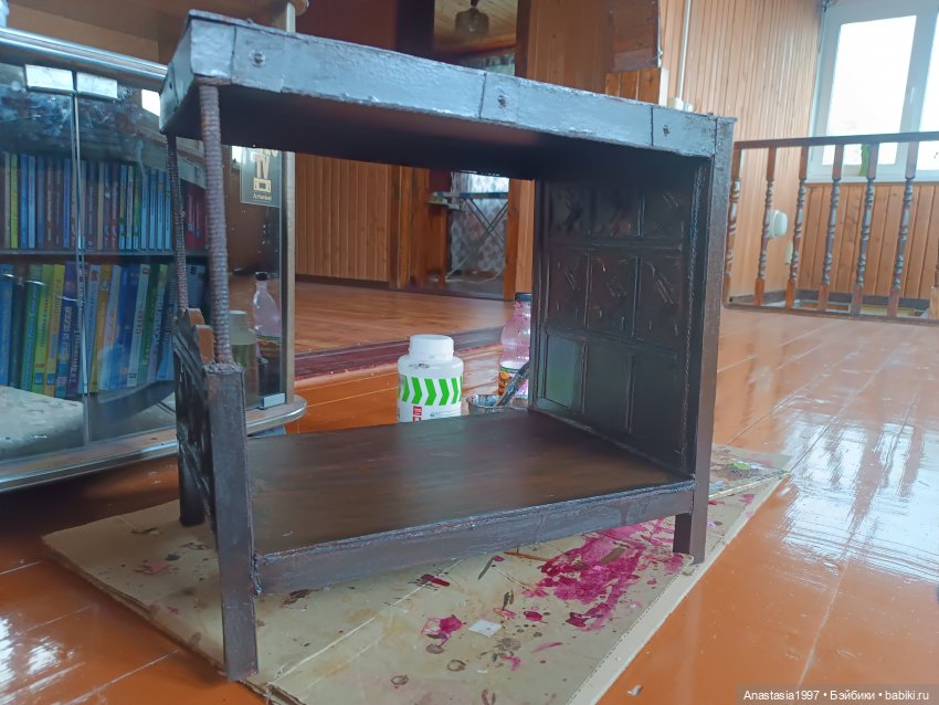 Средневековая кровать — Мебель для кукол и домиков: фото