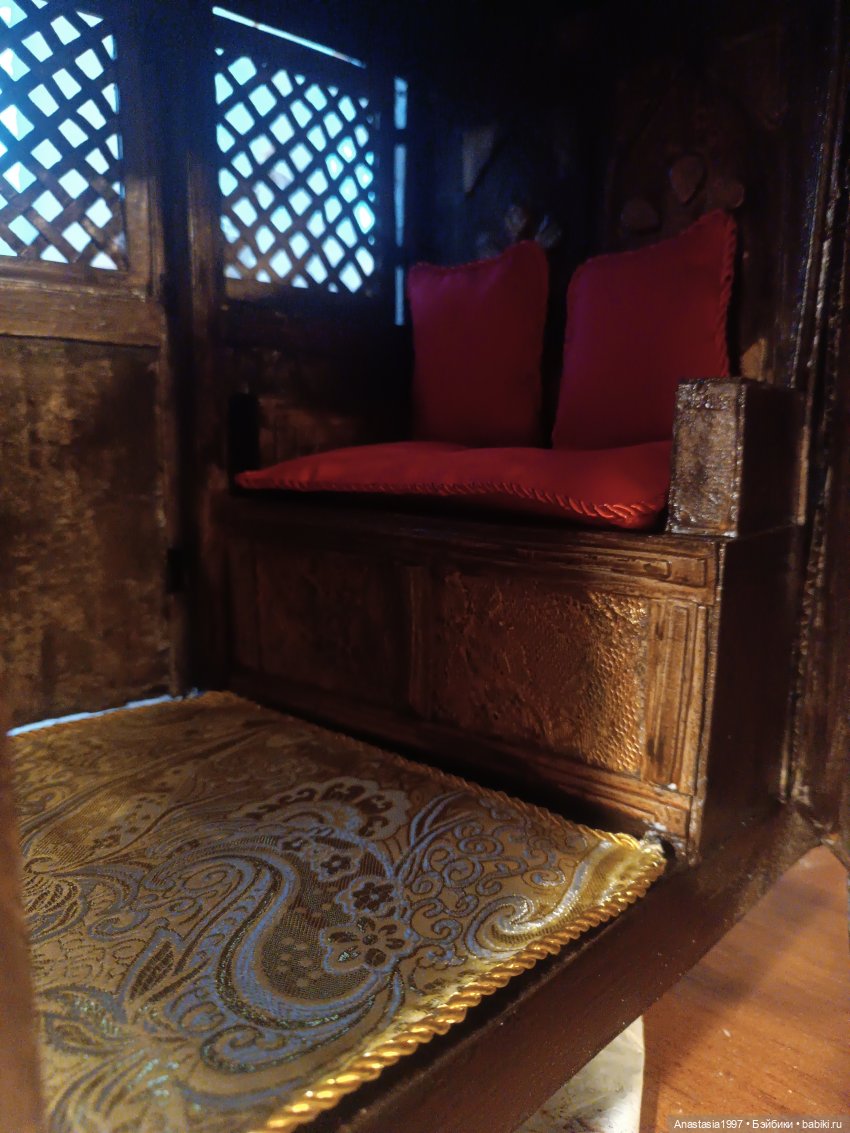 Королевская карета — Мебель для кукол и домиков: фото