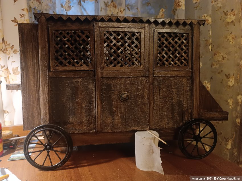 Королевская карета — Мебель для кукол и домиков: фото