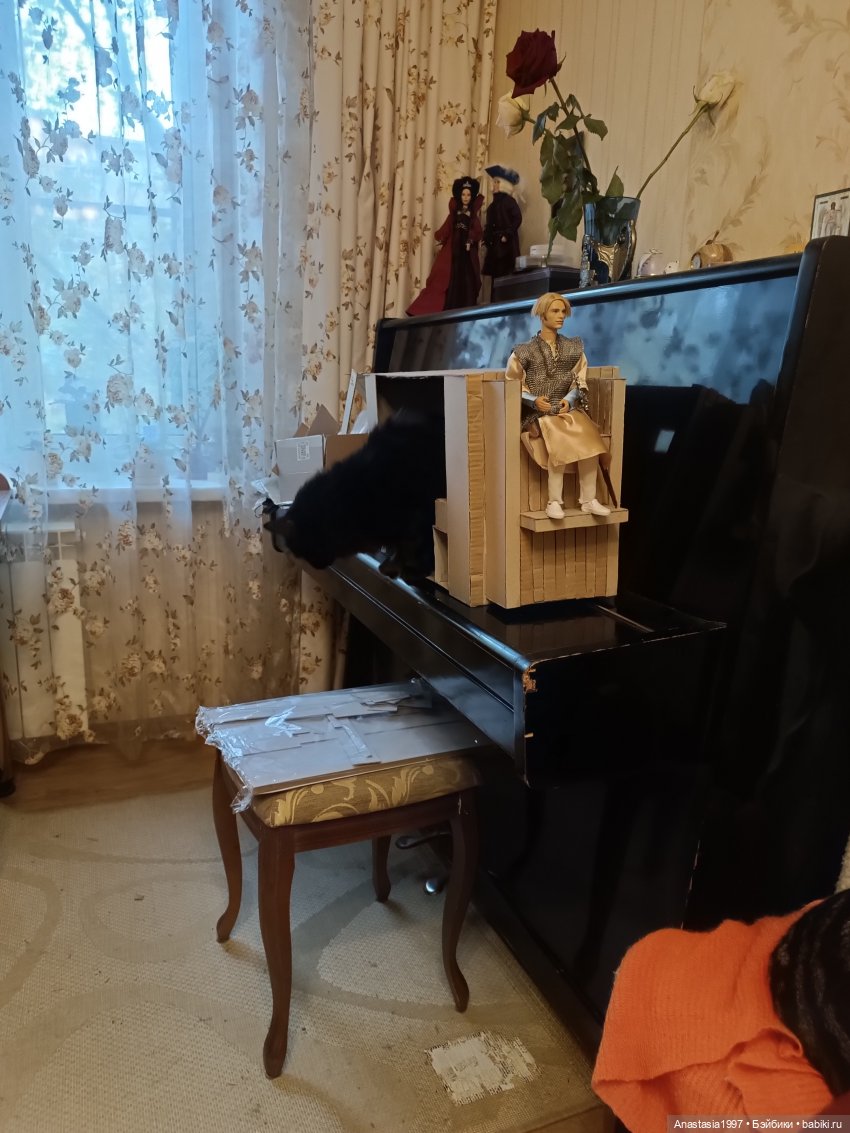 Королевская карета — Мебель для кукол и домиков: фото