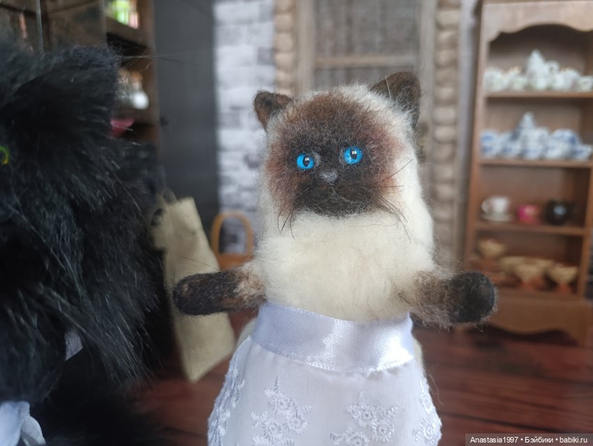 Званый обед — Авторские куклы из шерсти (валяние): сухое (фото 6)