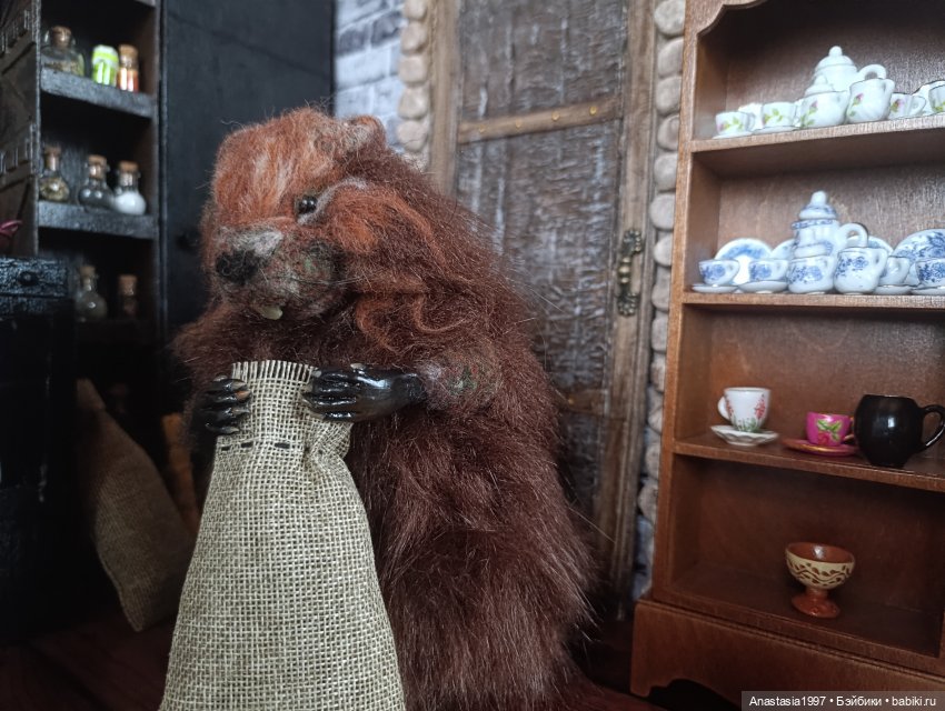 Званый обед — Авторские куклы из шерсти (валяние): сухое