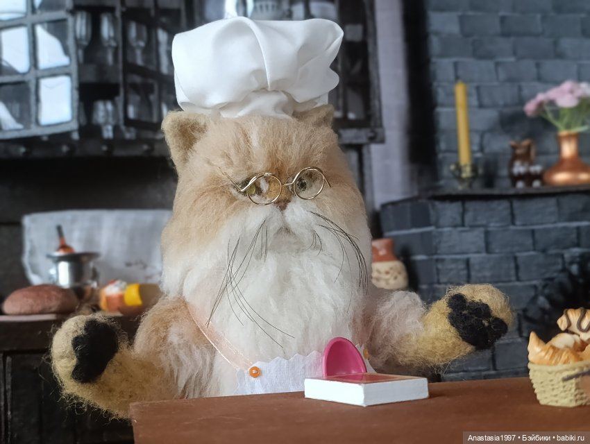 Званый обед — Авторские куклы из шерсти (валяние): сухое (фото 8)