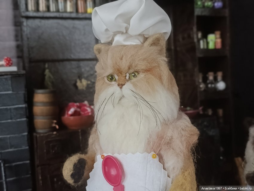 Званый обед — Авторские куклы из шерсти (валяние): сухое