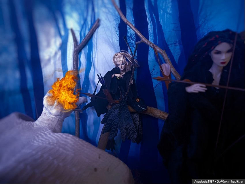 Школа Добра и Зла /Последнее "Долго и счастливо" /31 серия /Встреча в лесу Стимфов /часть 3