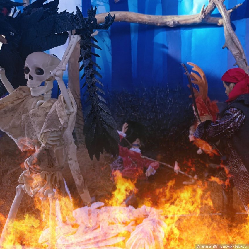 Школа Добра и Зла /Последнее "Долго и счастливо" /31 серия /Встреча в лесу Стимфов /часть 3