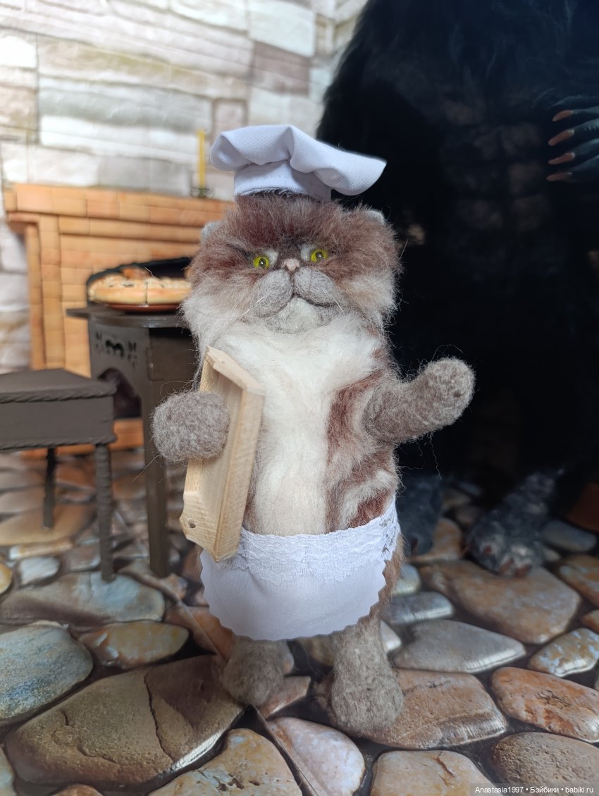 Миссия Пряника — Валяные игрушки из шерсти: сухое валяние