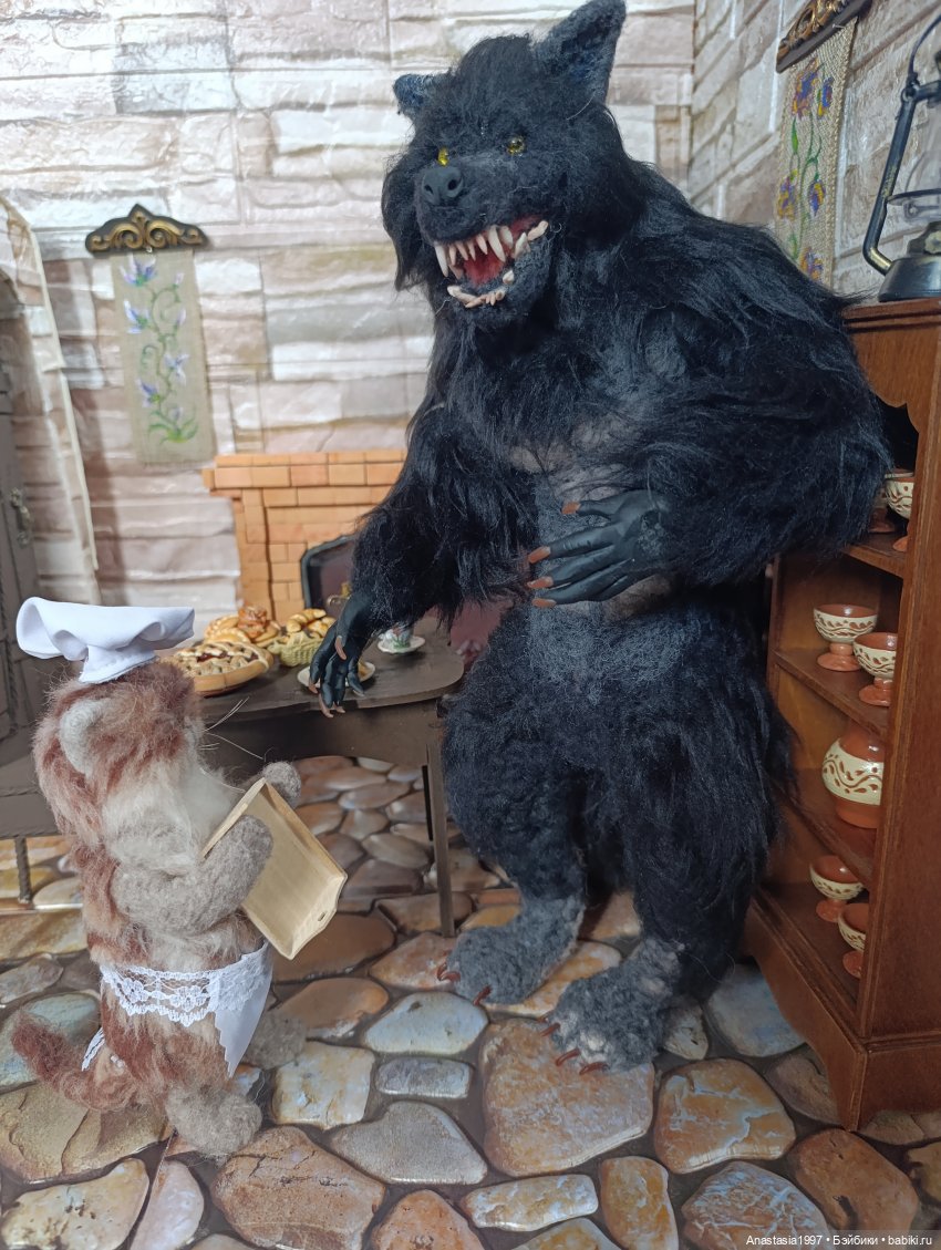 Миссия Пряника — Валяные игрушки из шерсти: сухое валяние