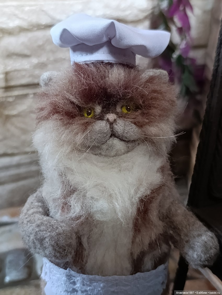 Миссия Пряника — Валяные игрушки из шерсти: сухое валяние