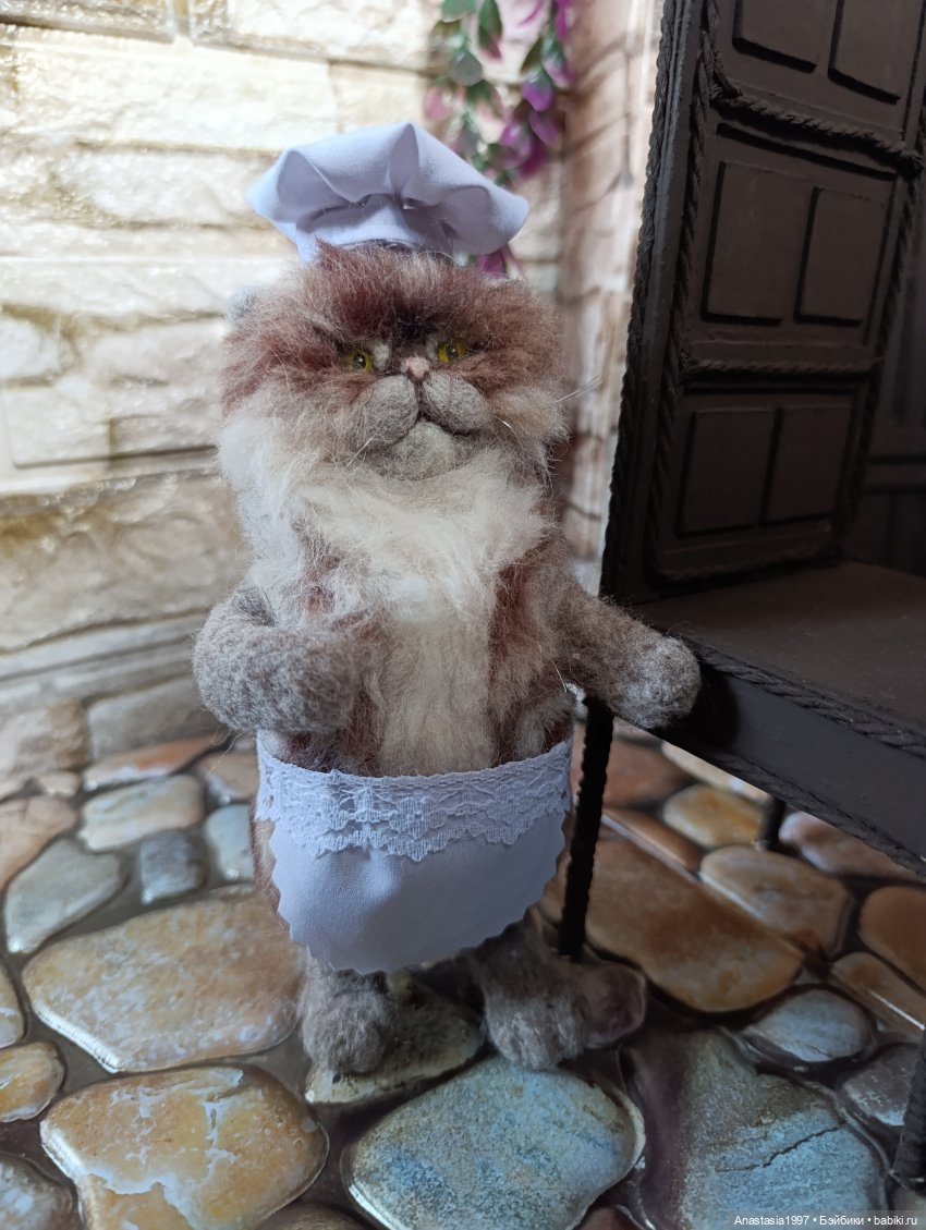 Миссия Пряника — Валяные игрушки из шерсти: сухое валяние