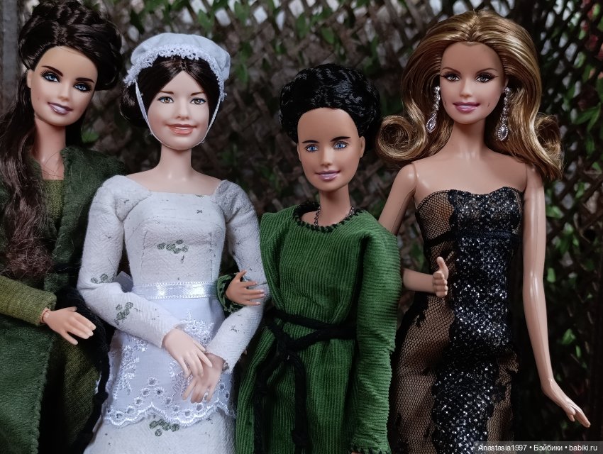 Фейт Хилл и все мои Барби на молде GG