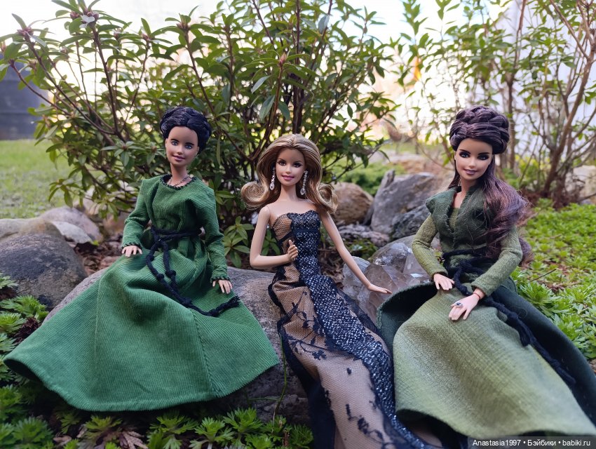 Фейт Хилл и все мои Барби на молде GG