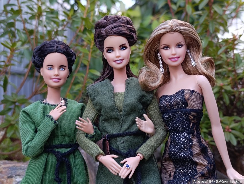 Фейт Хилл и все мои Барби на молде GG