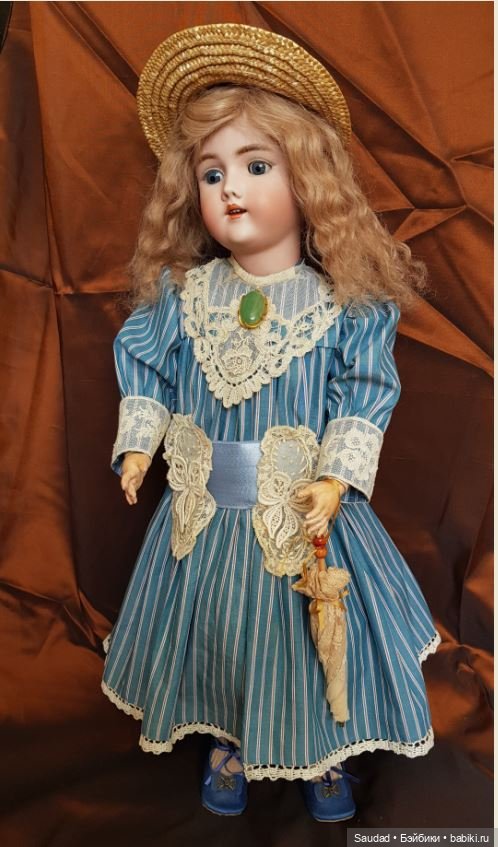 Платье для антикварной куклы: вторая попытка (фото 9)