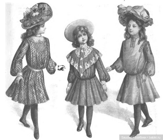 Платье для антикварной куклы: вторая попытка