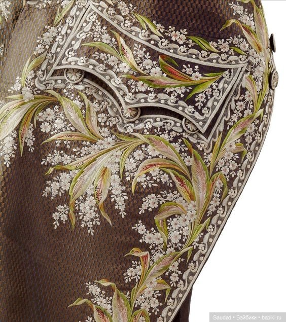 Платье на французский манер или наряды придворных кавалеров второй половины XVIII века | Бэйбики Платье на французский манер или наряды придворных кавалеров второй половины XVIII века