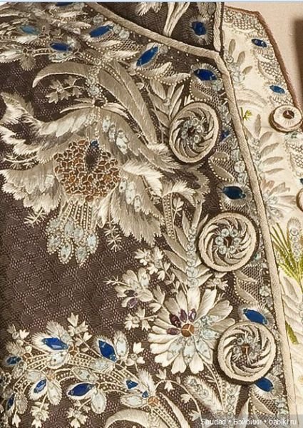 Платье на французский манер или наряды придворных кавалеров второй половины XVIII века | Бэйбики Платье на французский манер или наряды придворных кавалеров второй половины XVIII века