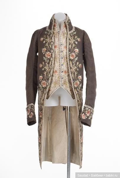 Платье на французский манер или наряды придворных кавалеров второй половины XVIII века | Бэйбики Платье на французский манер или наряды придворных кавалеров второй половины XVIII века