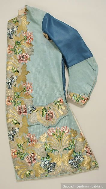 Платье на французский манер или наряды придворных кавалеров второй половины XVIII века | Бэйбики Платье на французский манер или наряды придворных кавалеров второй половины XVIII века