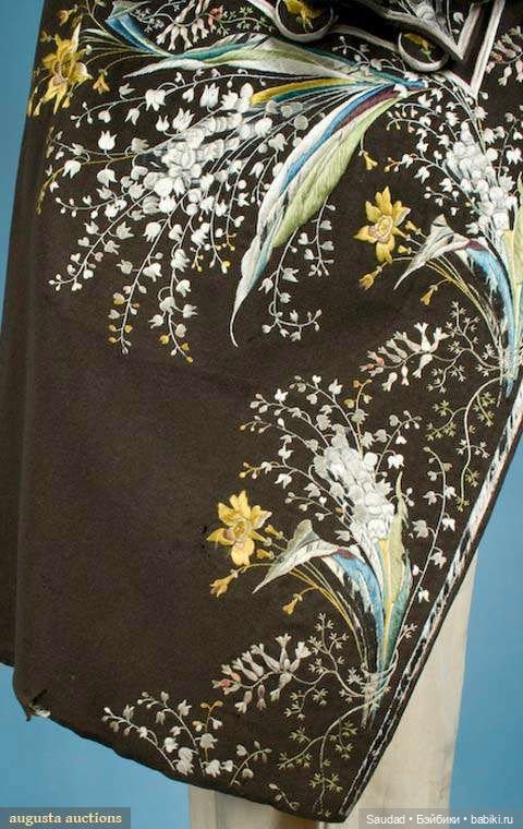 Платье на французский манер или наряды придворных кавалеров второй половины XVIII века | Бэйбики Платье на французский манер или наряды придворных кавалеров второй половины XVIII века