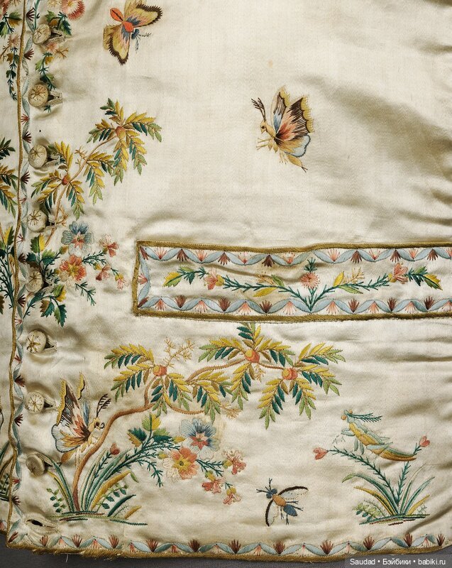 Платье на французский манер или наряды придворных кавалеров второй половины XVIII века | Бэйбики Платье на французский манер или наряды придворных кавалеров второй половины XVIII века