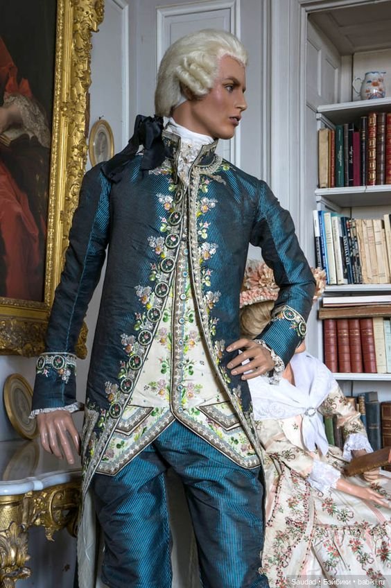 Платье 18 века мужское