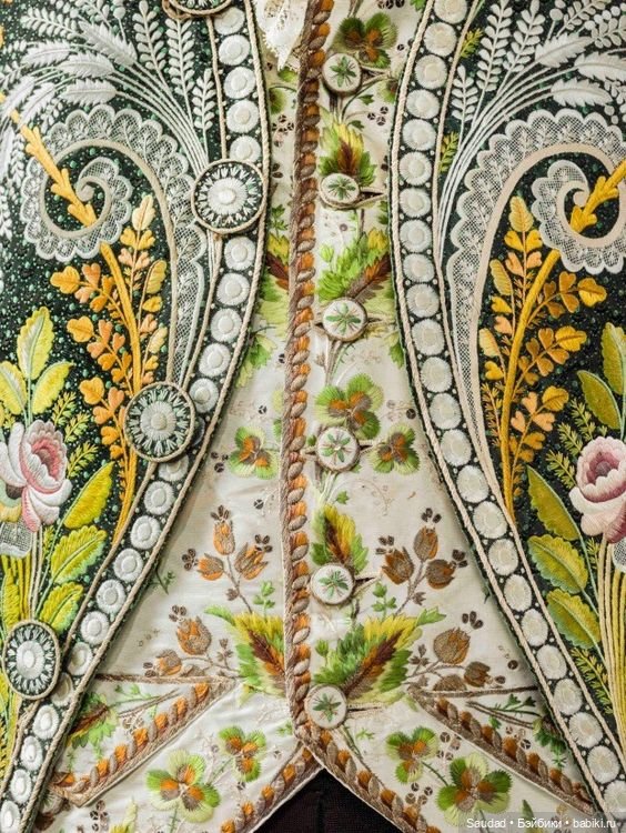 Платье на французский манер или наряды придворных кавалеров второй половины XVIII века | Бэйбики Платье на французский манер или наряды придворных кавалеров второй половины XVIII века