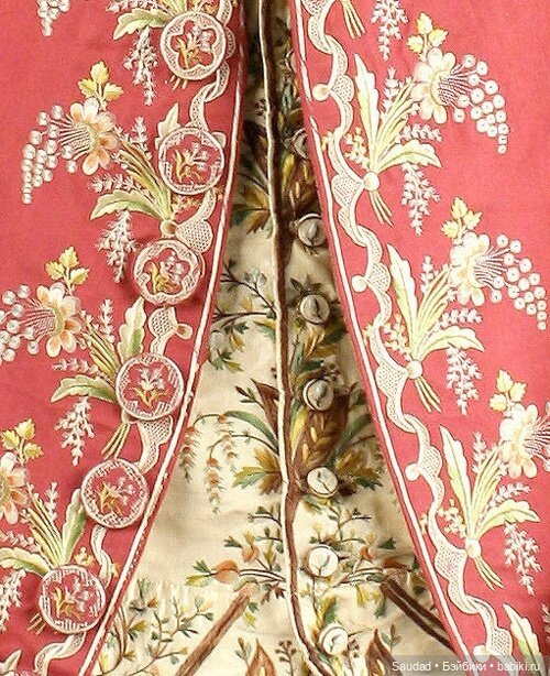 Платье на французский манер или наряды придворных кавалеров второй половины XVIII века | Бэйбики Платье на французский манер или наряды придворных кавалеров второй половины XVIII века