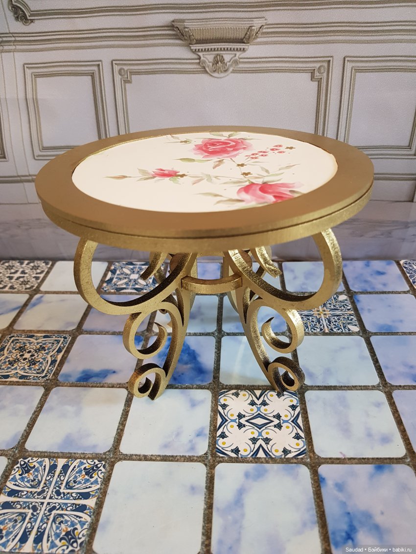 Кукольная мебель своими руками или как я пыталась приблизиться к идеалу