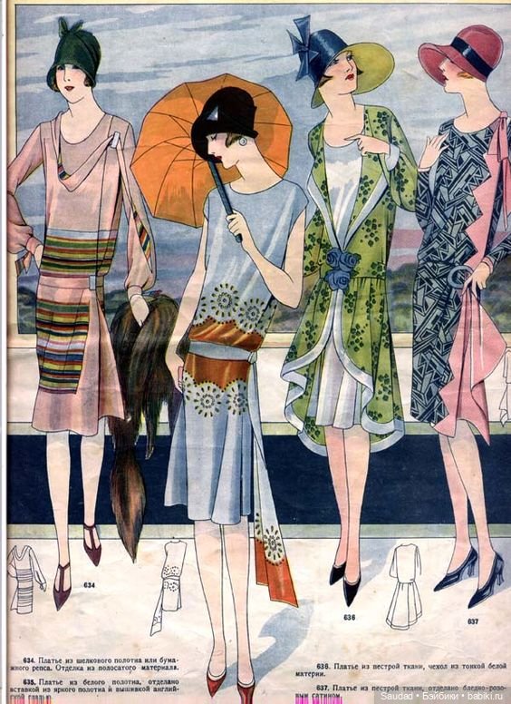 Что носила бы Барби в эпоху ревущих двадцатых