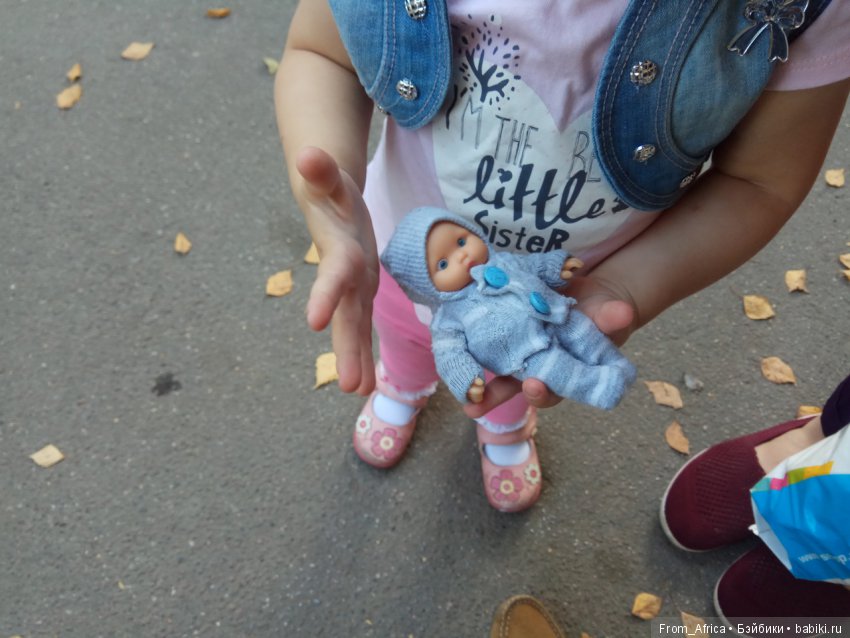 Костюм для малыша из носочка (фото 3)