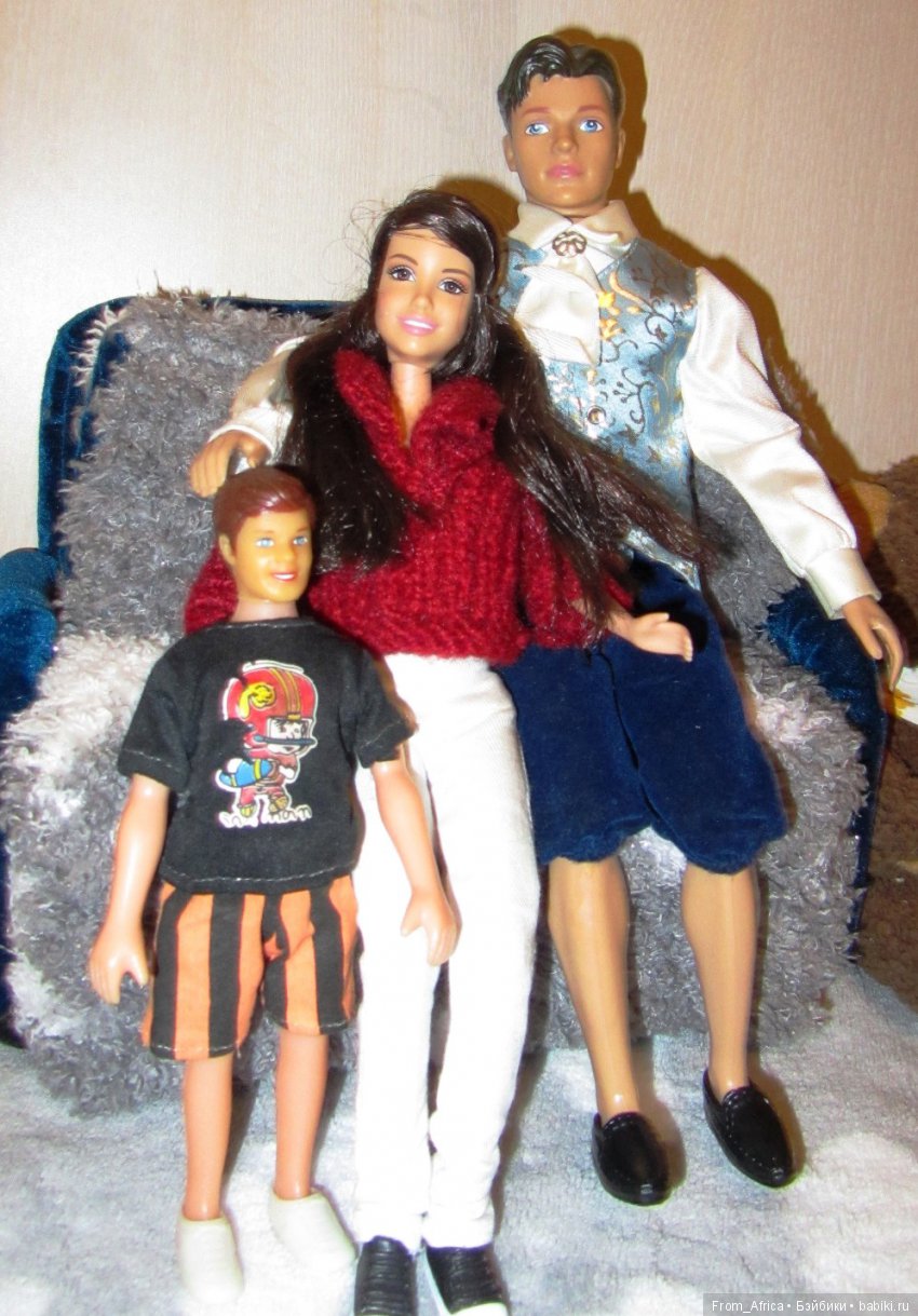 Семейная фотосессия | Бэйбики Семейная фотосессия — Куклы Barbie (Барби): Looks (фото 6)