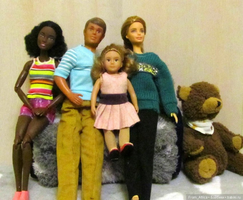 Семейная фотосессия | Бэйбики Семейная фотосессия — Куклы Barbie (Барби): Looks