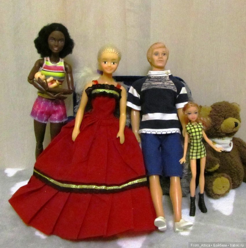 Семейная фотосессия | Бэйбики Семейная фотосессия — Куклы Barbie (Барби): Looks (фото 4)