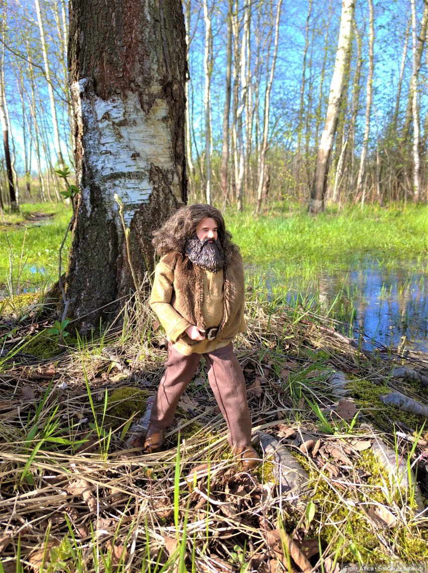 Рубеус Хагрид — Куклы Harry Potter (Гарри Поттер) Mattel: Wizarding World (фото 4)