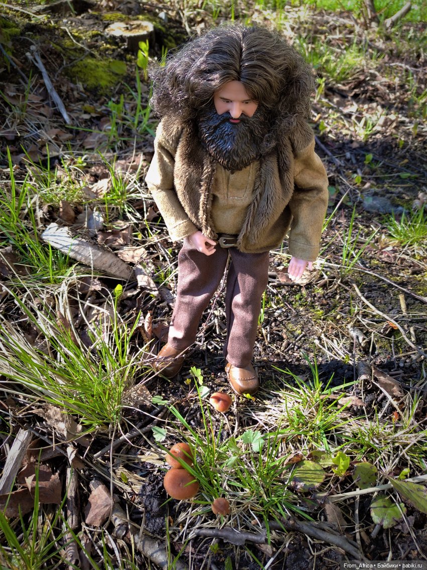 Рубеус Хагрид — Куклы Harry Potter (Гарри Поттер) Mattel: Wizarding World (фото 5)