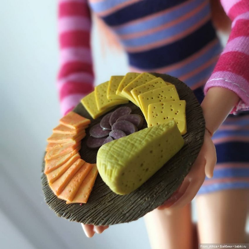 Любимая пластика — Кукольная миниатюра своими руками: еда