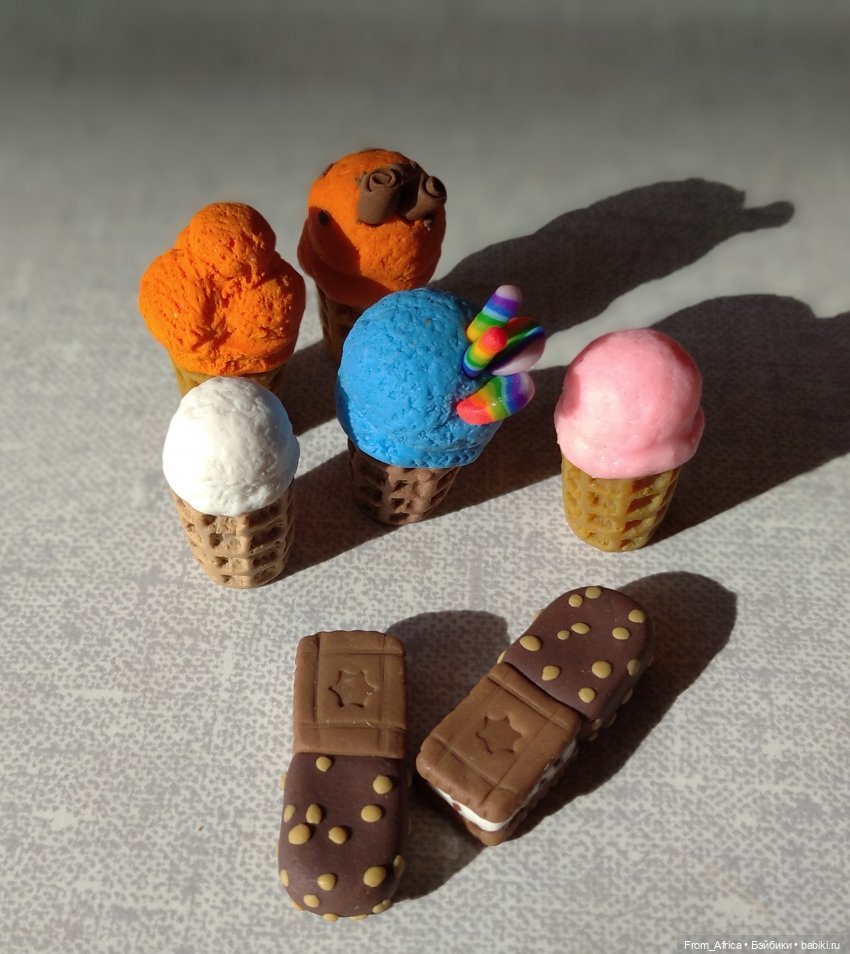 Любимая пластика — Кукольная миниатюра своими руками: еда