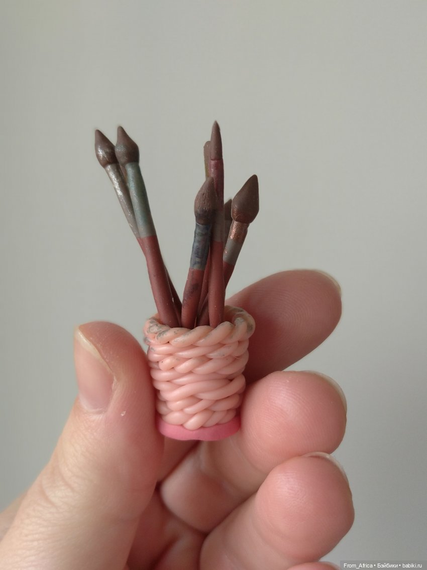 Любимая пластика — Кукольная миниатюра своими руками: еда