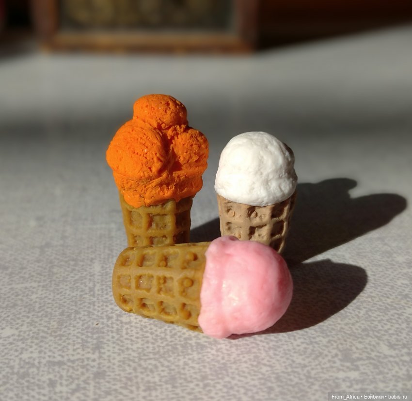 Любимая пластика — Кукольная миниатюра своими руками: еда