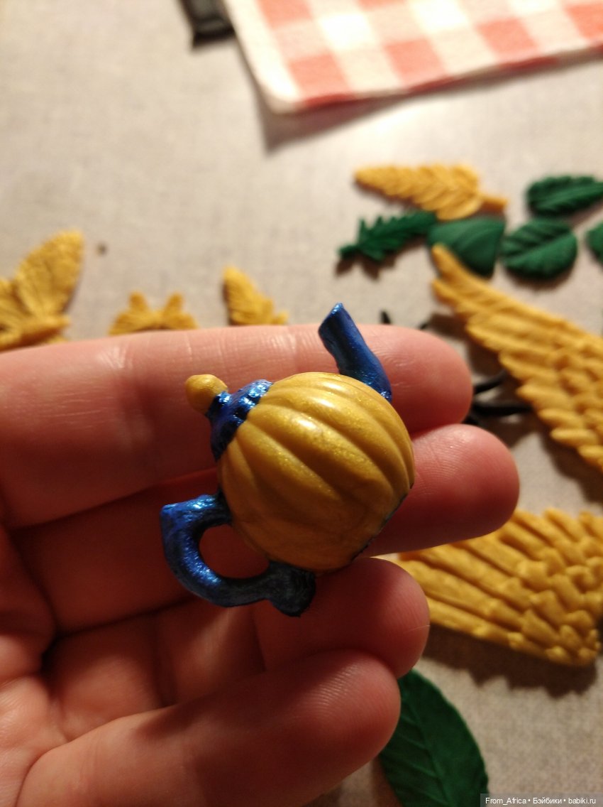 Любимая пластика — Кукольная миниатюра своими руками: еда